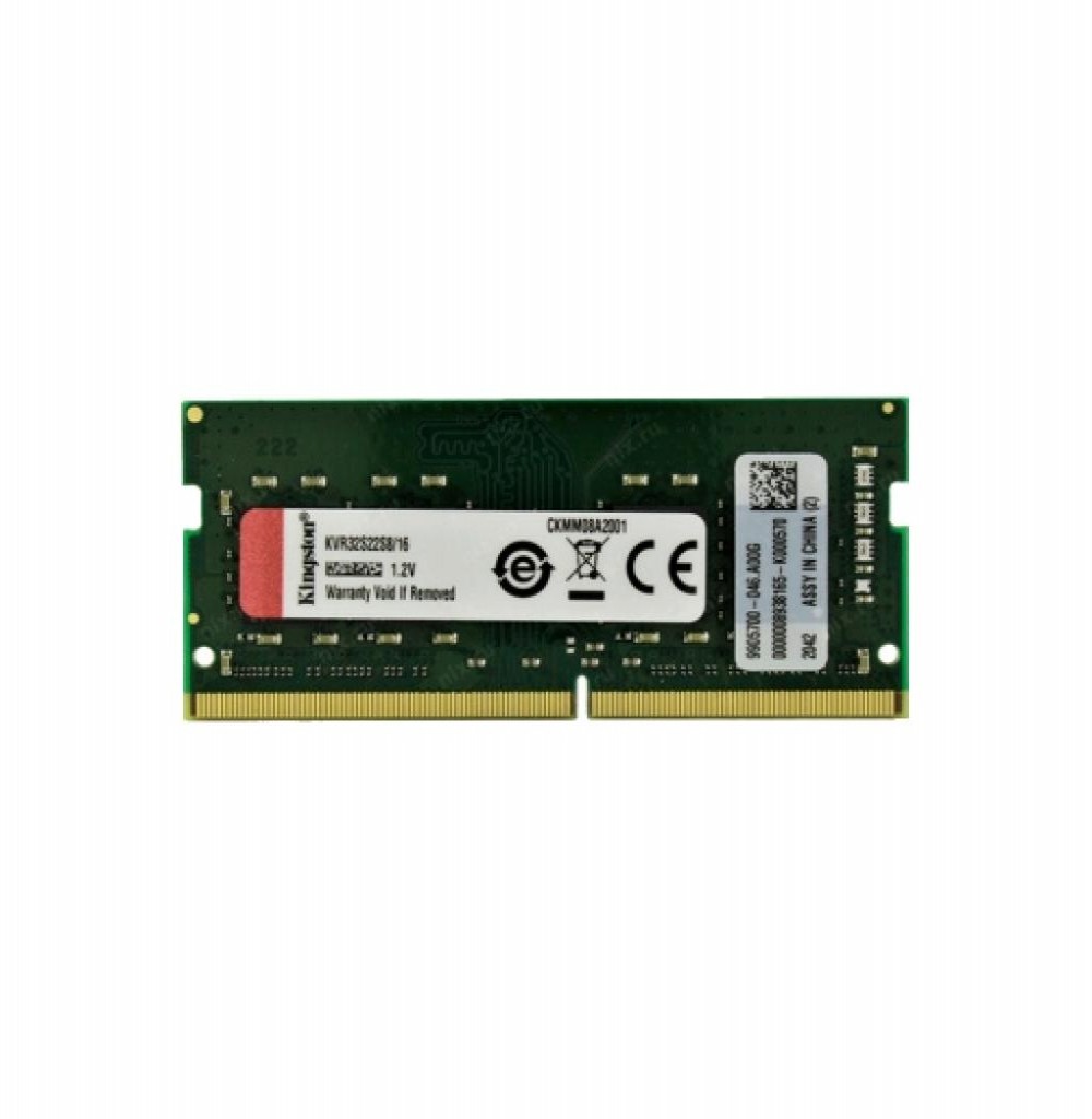 Memoria Para Notebook DDR4 16GB 3200 Kingston KVR32S22S8/16