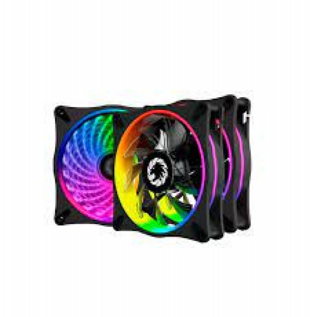 Cooler. Gab GameMax RL300 ARGB Preto Kit 3