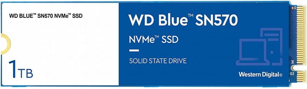 HD SSD M.2 1TB WD Blue WDS100T3B0C SN570 NVME