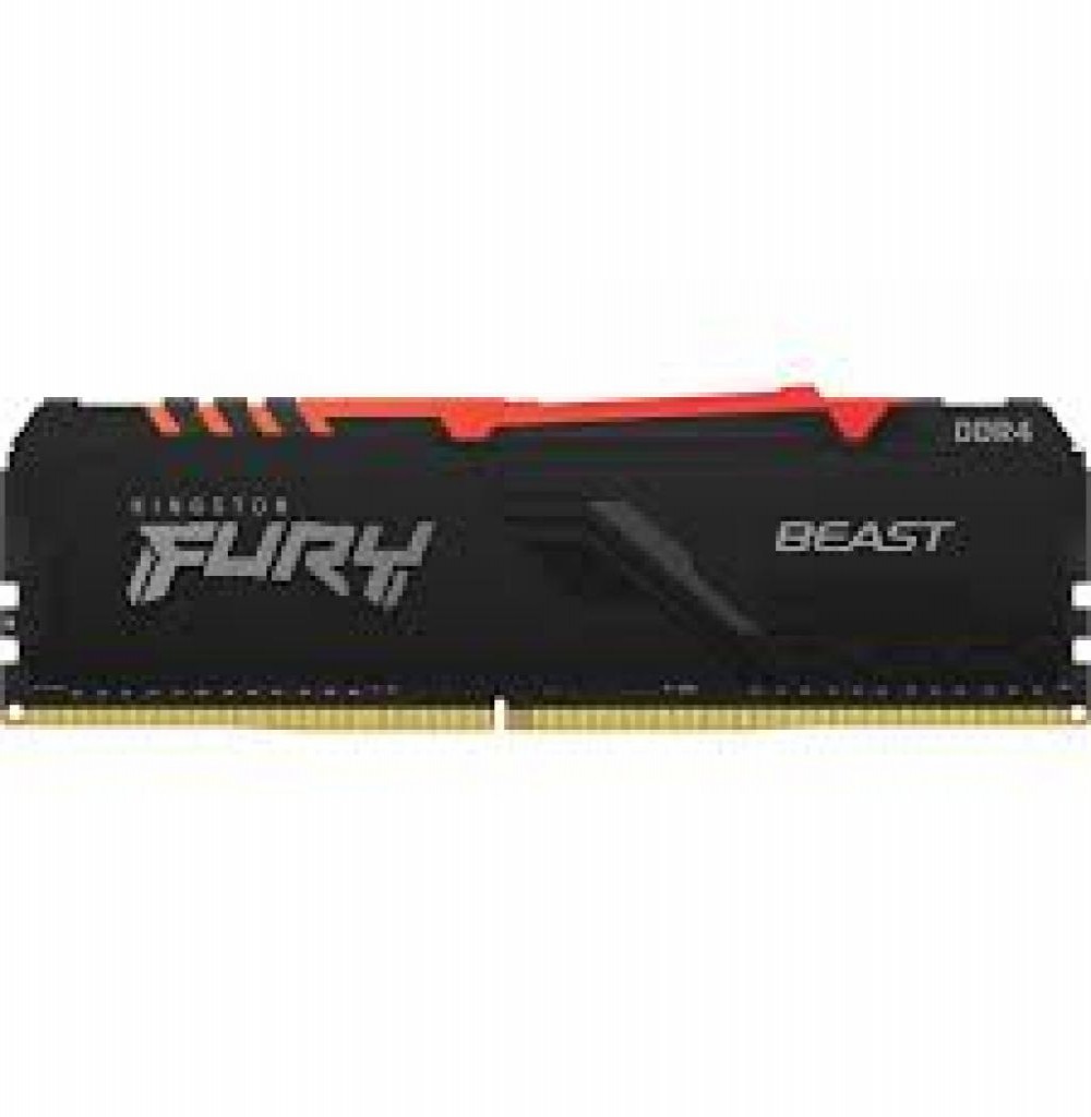 Memoria DDR4 8GB 3200 Kingston Fury Beast RGB