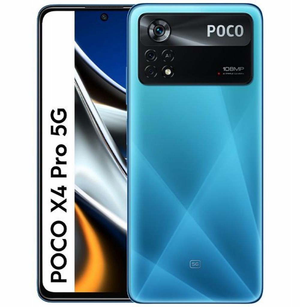 Celular Xiaomi Poco X4 Pro 8/256GB 5G Azul