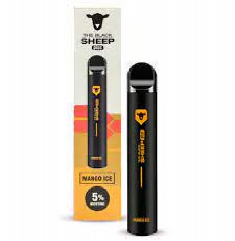 Vape Descartável Black Sheep 600P Mango Ice