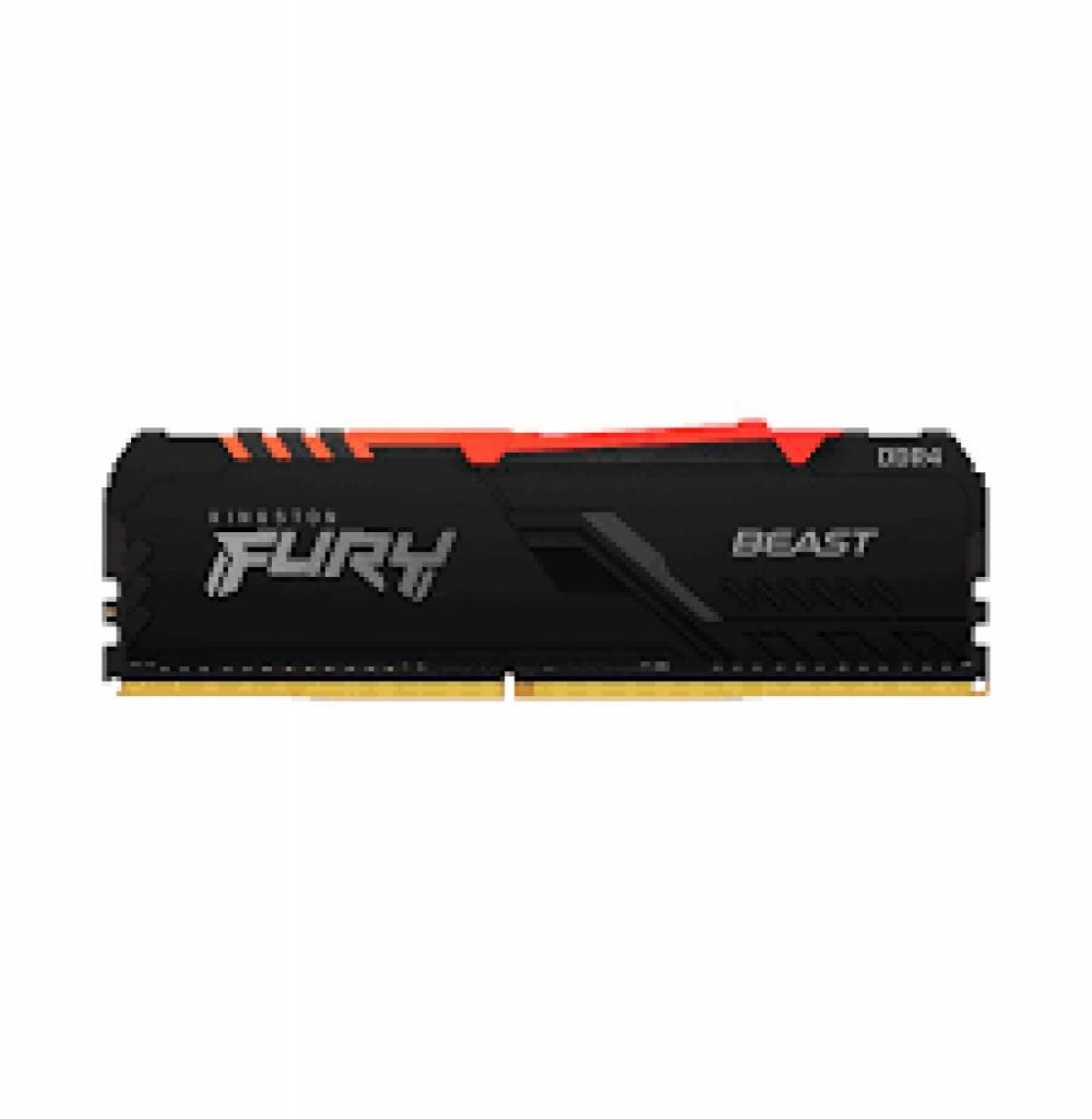 Memoria DDR4-16GB 3200 Kingston Fury Beast RGB