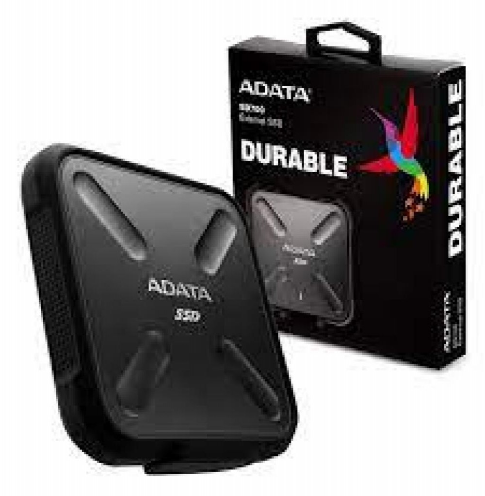 HD EXT 512GB Adata SD700 USB 3.1 (SSD) Preto ASD700-512GU31