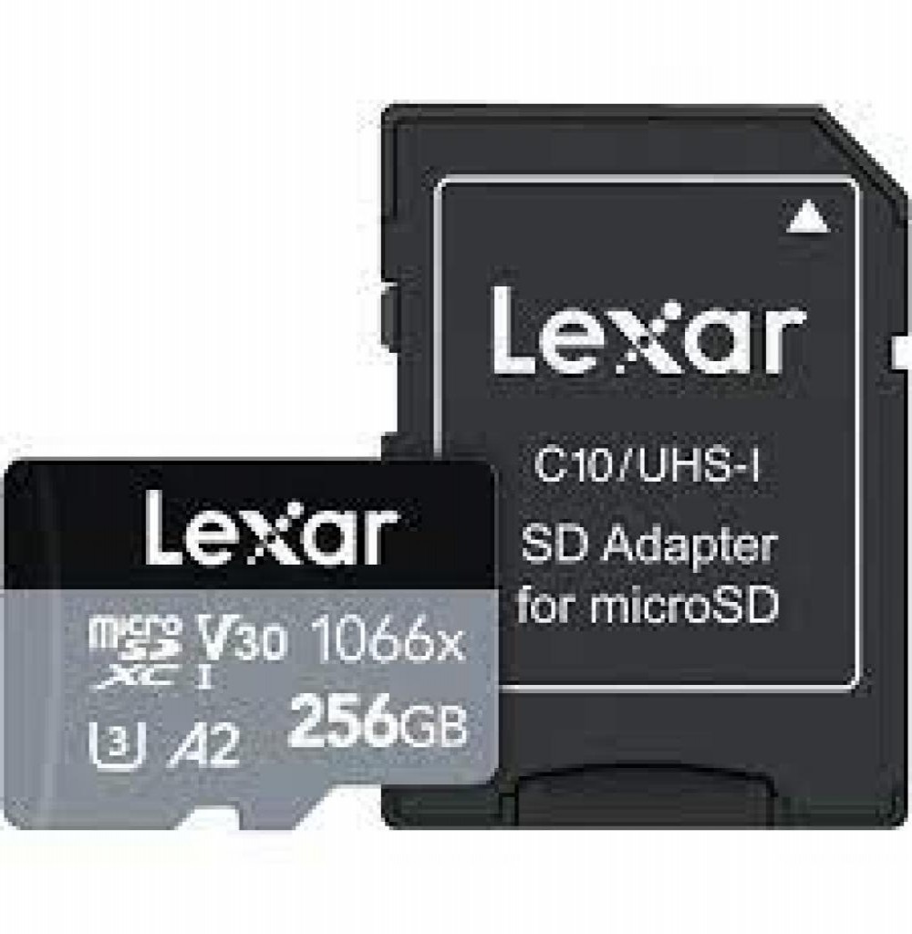 Cartão de Memória SD 256gb Lexar 1066X  
