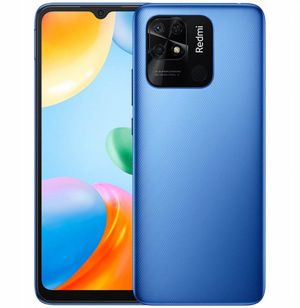 Celular Xiaomi Redmi 10C 4/128GB Azul
