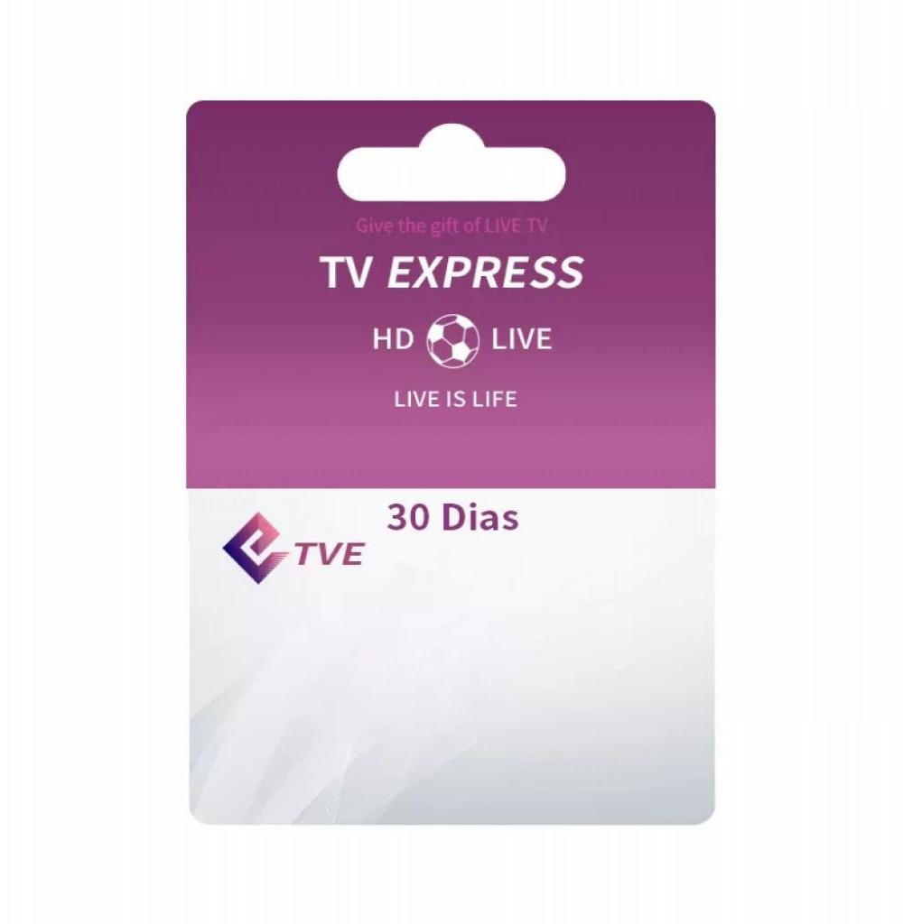 Rec. Card. TV Express TVE Canais Ao Vivo
