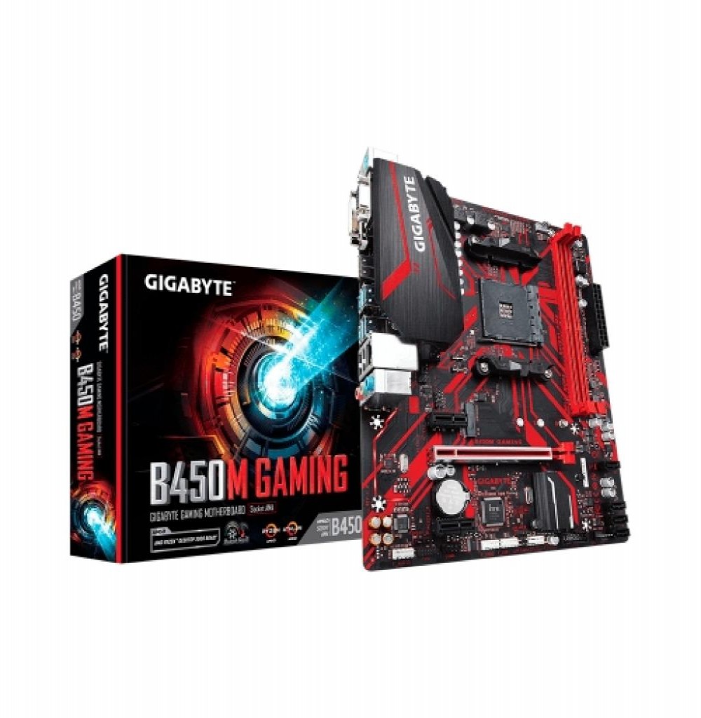 Placa Mae AMD (AM4) Gigabyte B450M Gaming