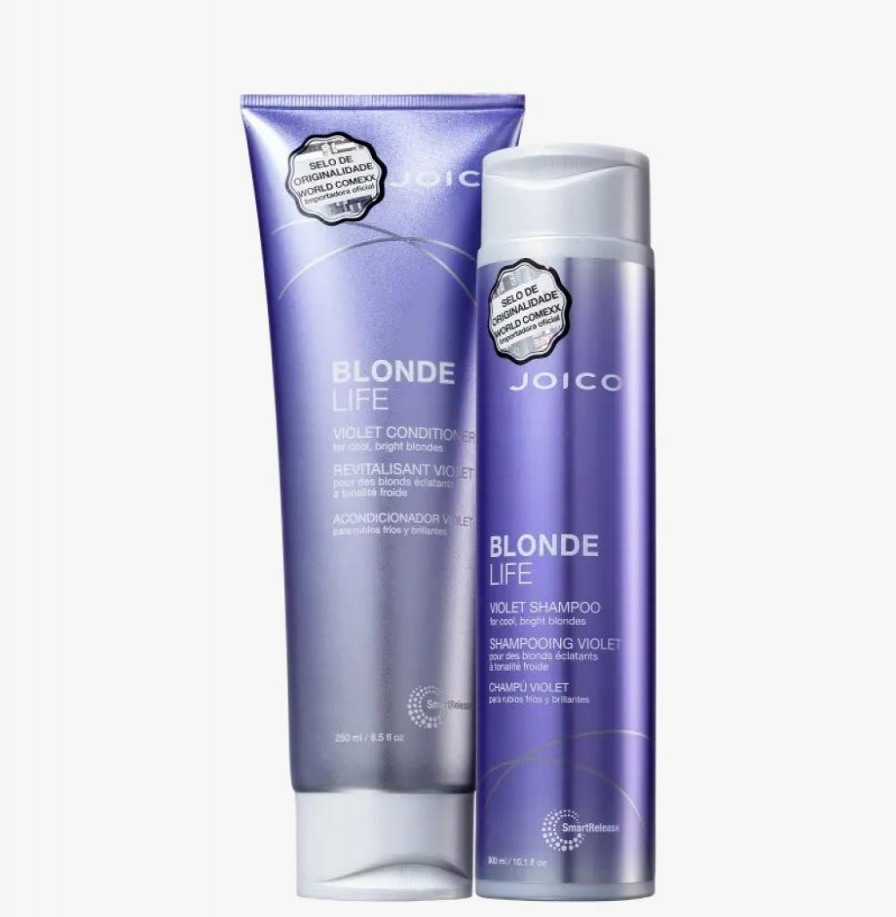 Joico "Kit" SH + Condicionador Blond Life Violet 300 ML