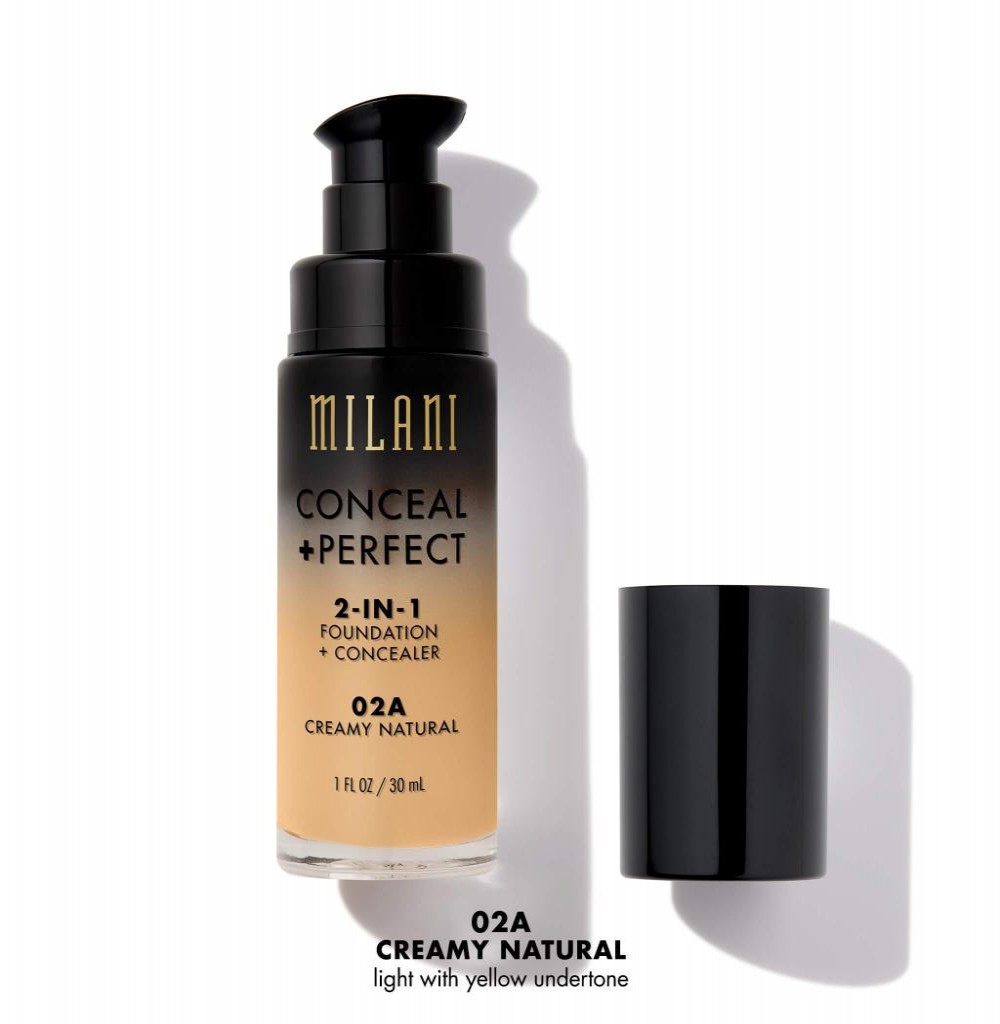 Base Milani Conceal + Perfect 2in1 02A Creamy Natural 