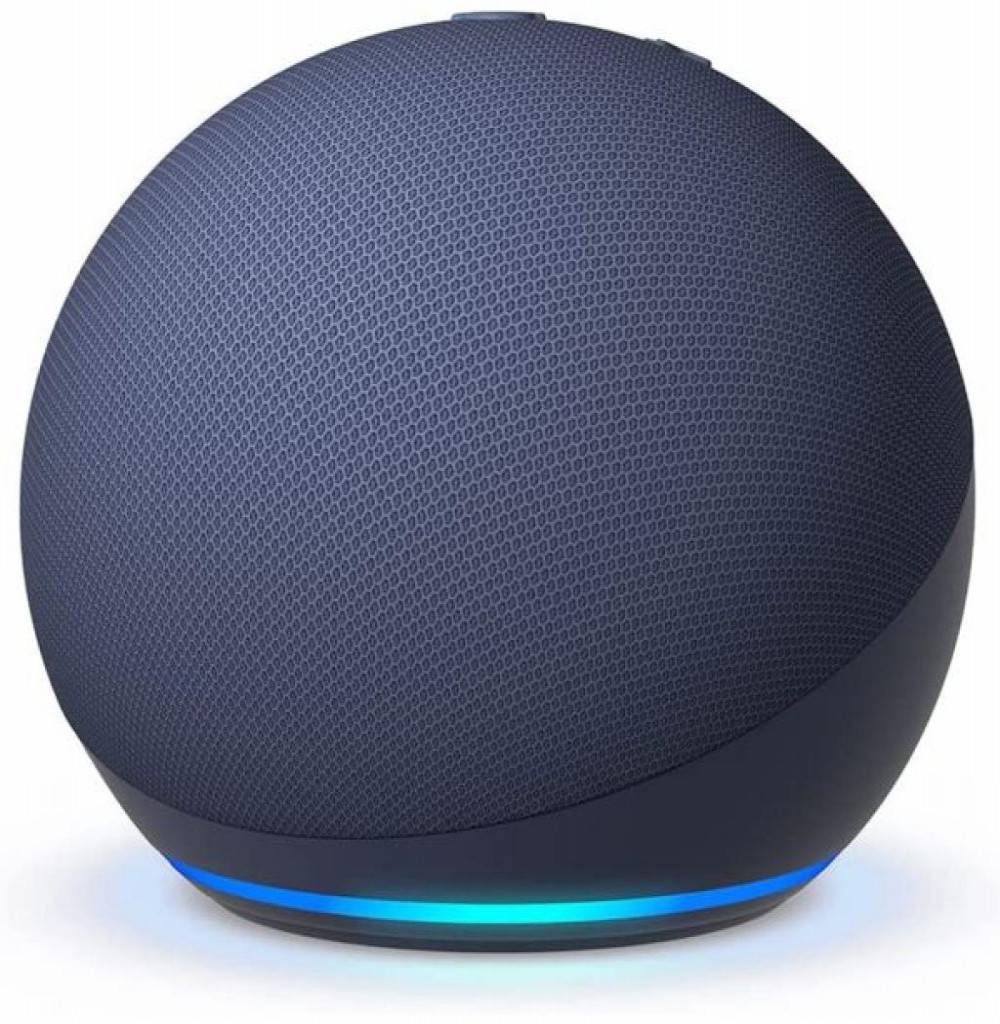 Caixa de Som Amazon EchoDot Alexa 5TH Azul