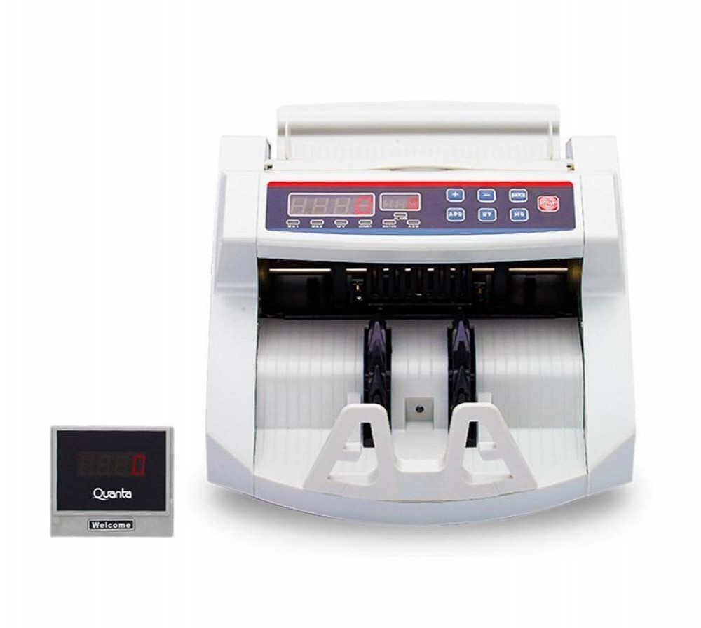 Contador de Dinheiro Quanta QTCDD15 2 LED/220V 