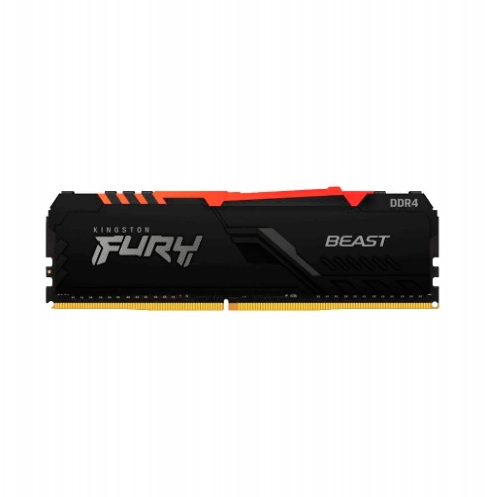 Memoria DDR4-16GB 3600 Kingston Fury Beast RGB