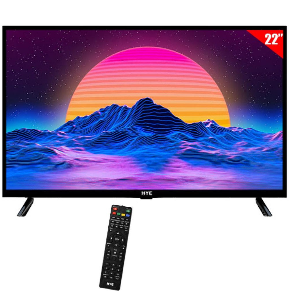 TV Led 22" HYE HYE22DTFG FHD/VGA/HDMI/USB