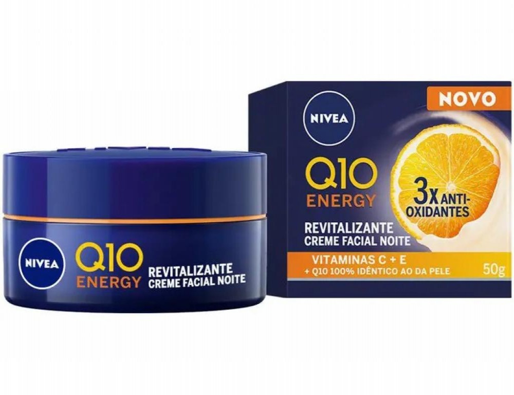 Nivea Crema Antirrugas Noite Q10 Energy 50 GR