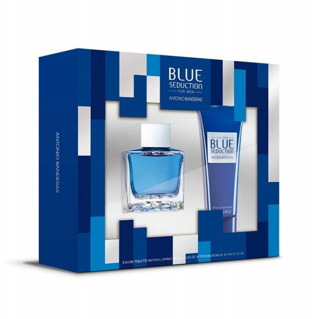 Kit Antonio Banderas Blue Seduction Masc 100 ML + DEO