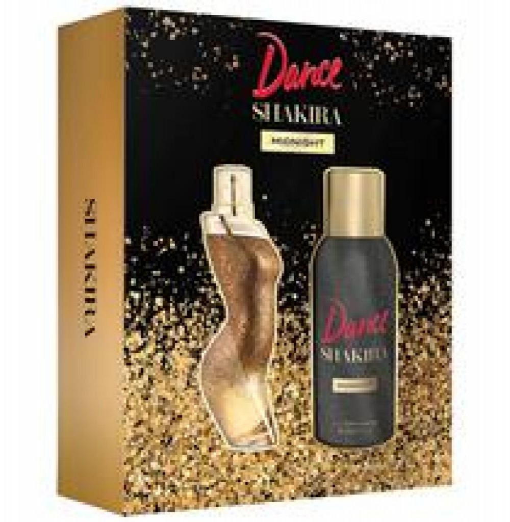 Kit Shakira Midnight EDT FEM 80 ML + DEO