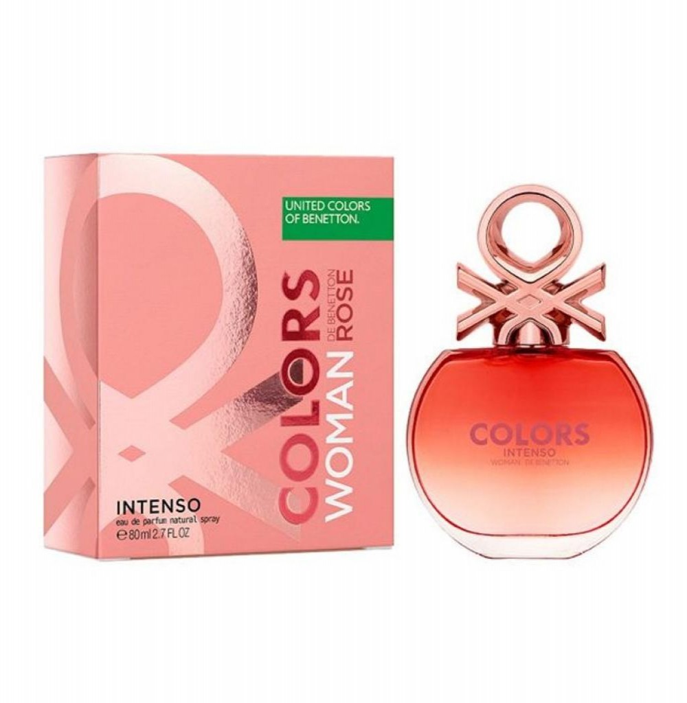 Benetton Colors Rose Intenso EDP FEM 80ml