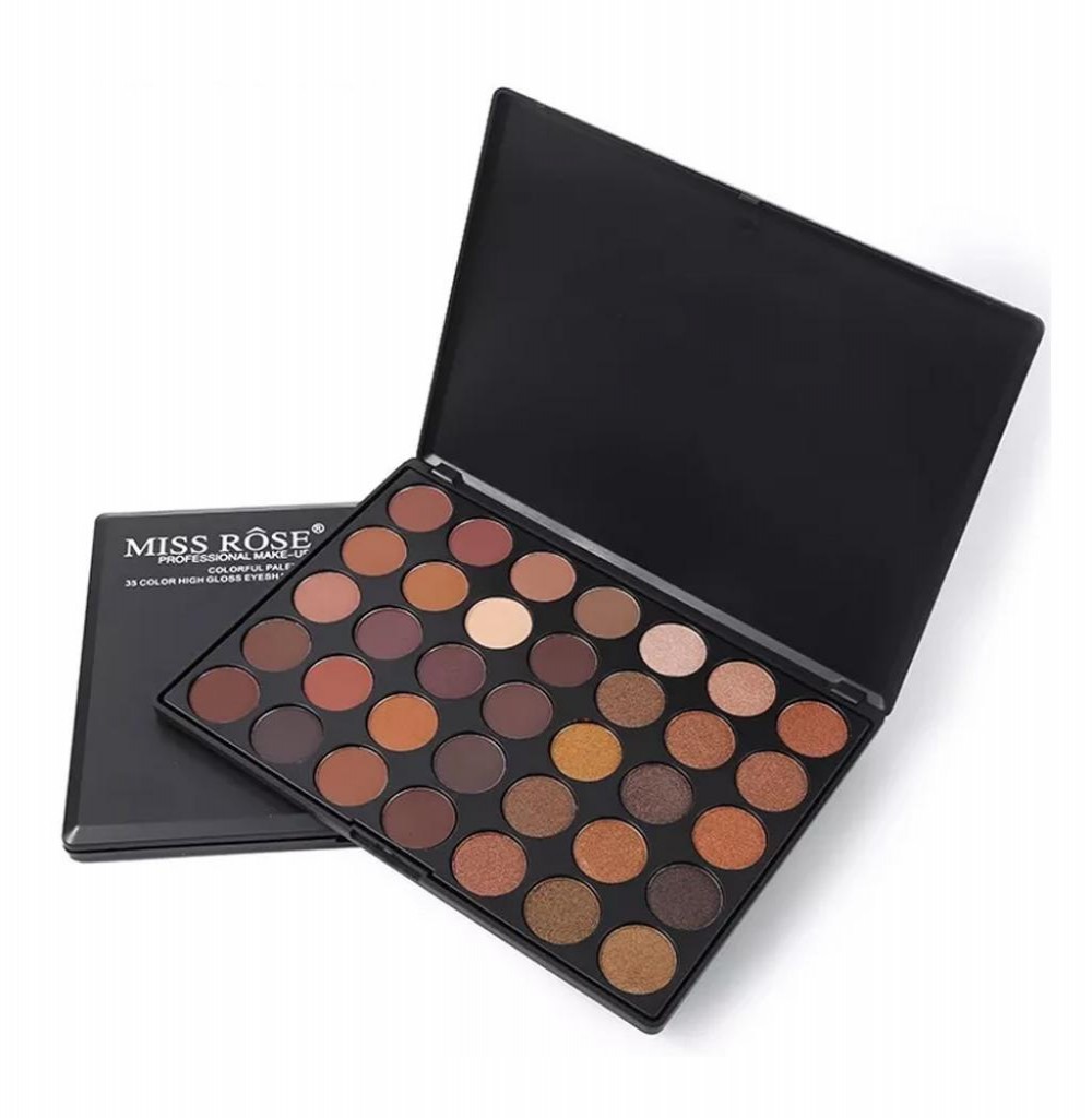 Paleta De Sombra Miss Rose 35 Cores Nude 7001-081 N Paleta De Sombra Miss Rose 35 Cores Nude 7001-081 N