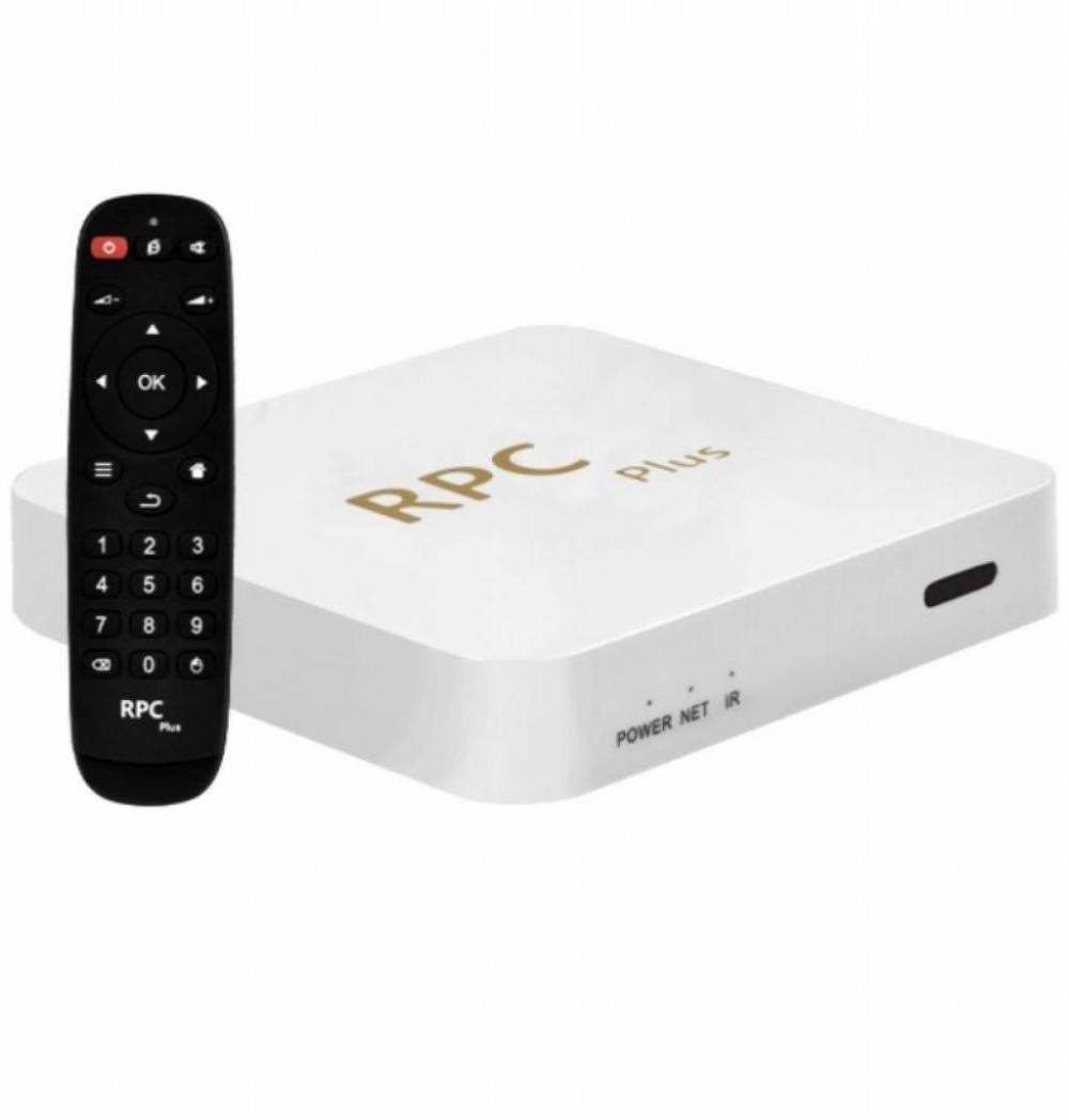 Receptor Digital IPTV TVBOX RPC Ultra Branco 16/128