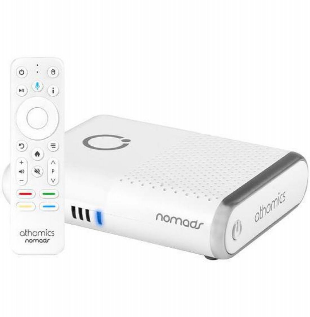 Receptor Digital Athomics Nomads UHD IPTV/Wifi