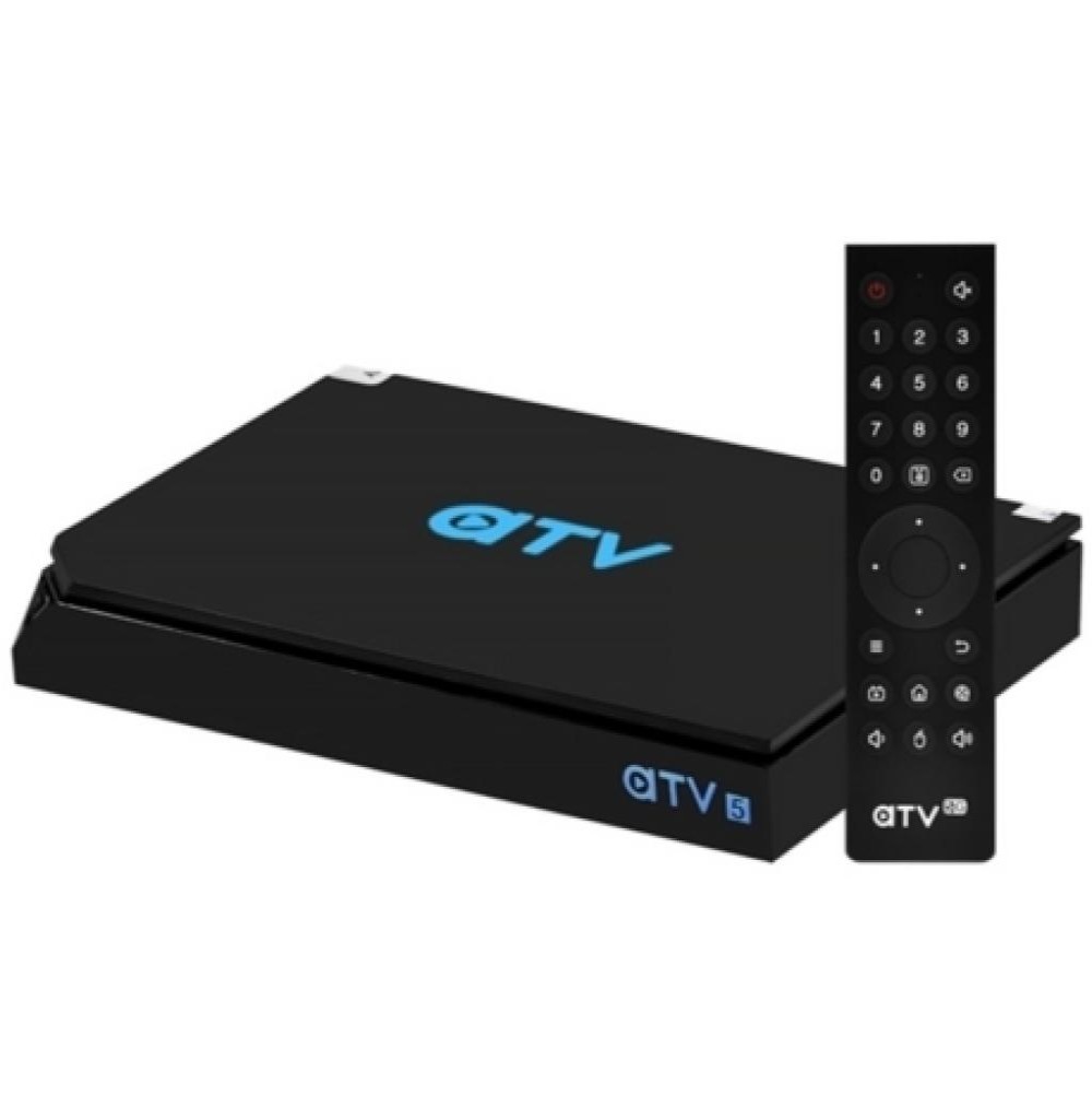 Receptor Digital IPTV ATV A5 5G 2/16GB Preto