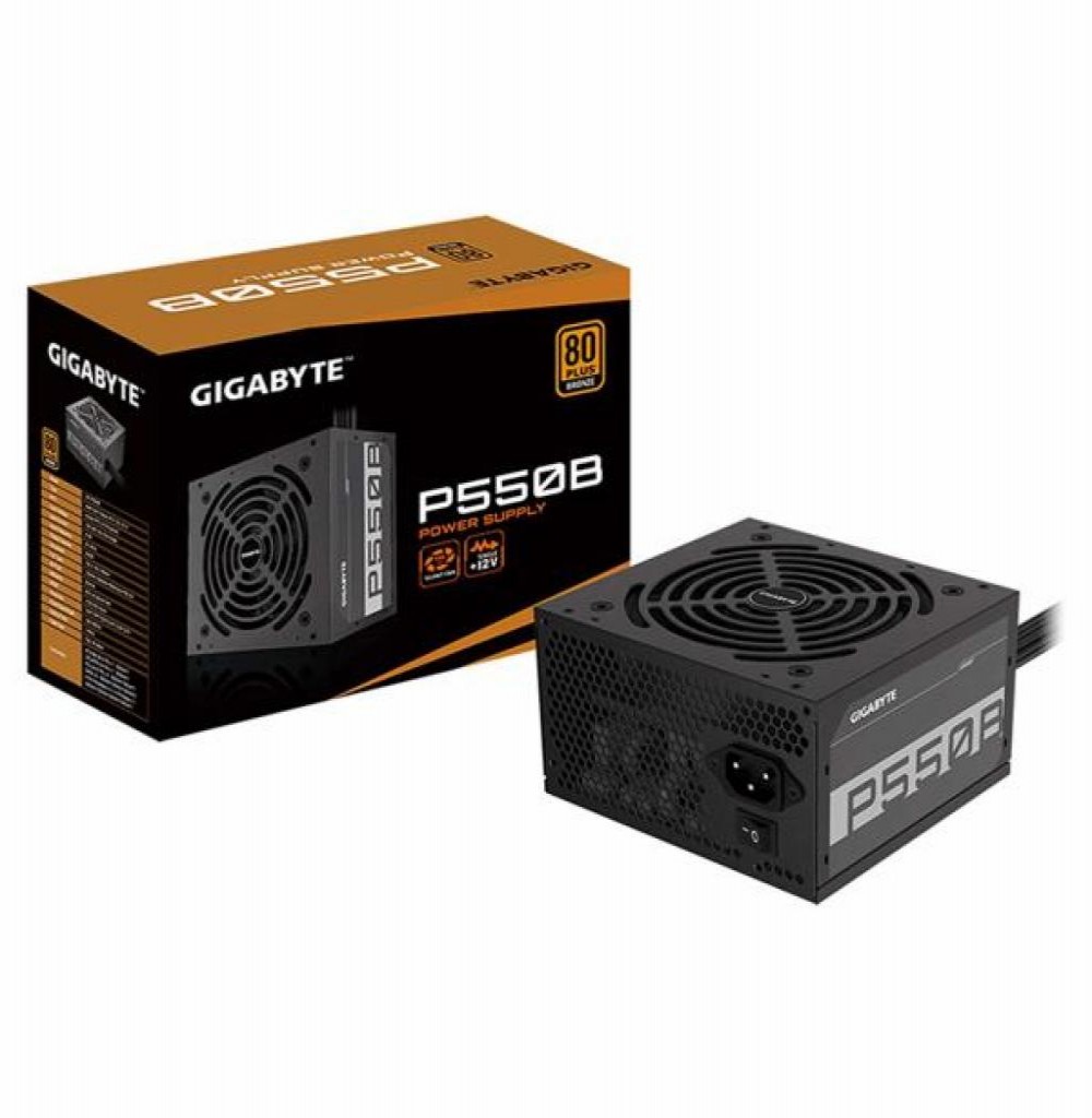 Fonte 550W Gigabyte GP-P550B 80 PLUS BRONZE