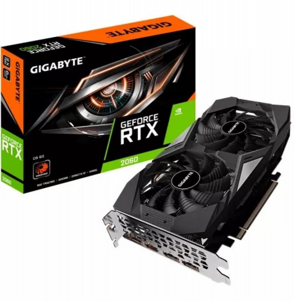 Placa de Vídeo 6GB EXP. GF-RTX2060 Gigabyte