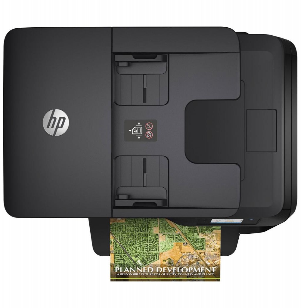 Impressora Multifuncional HP Officejet Pro 8710 4 em 1 com Wi-Fi Bivolt - Preta