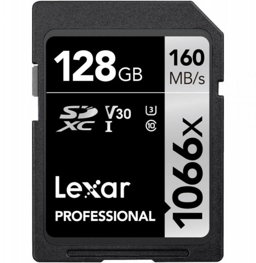Memoria SD 128GB LEXAR PRO SDXC 1066X