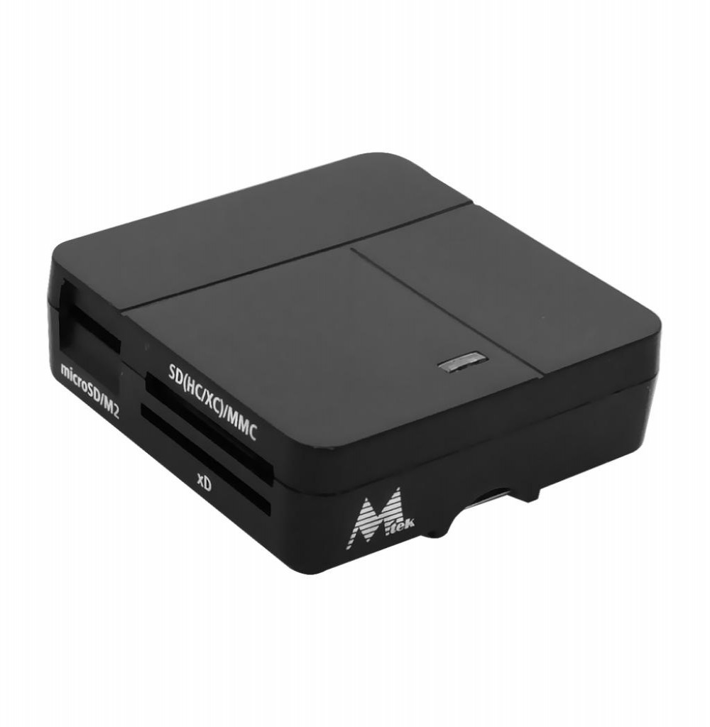 Leitor de Memoria Card Mtek CR-620 USB 2.0 Preto