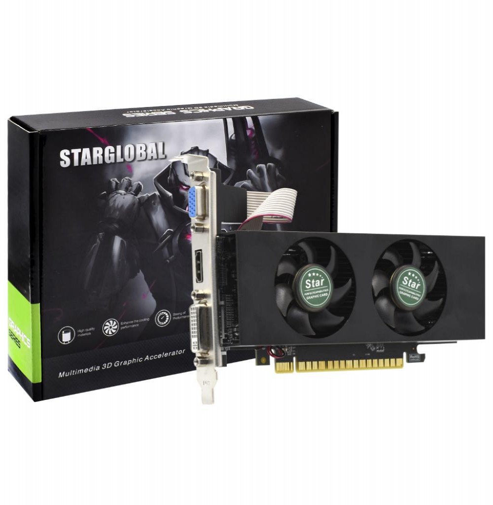 Placa de Vídeo 4GB EXP. GF-GTX750 STAR DDR5 LP