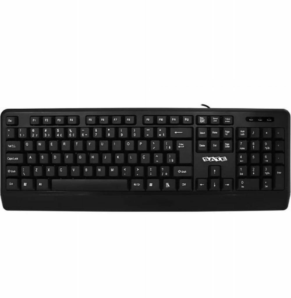 Teclado USB Satellite AK931 Básico Português