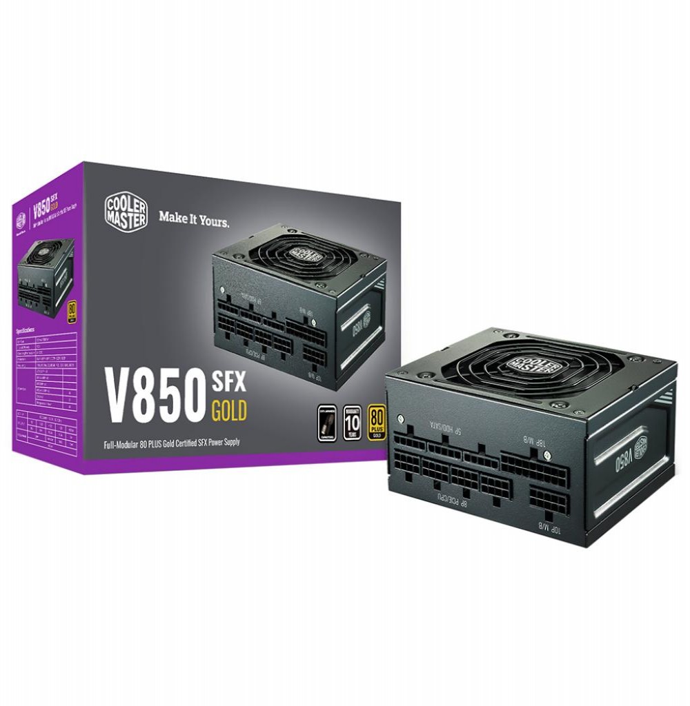 Fonte 850W Cooler Master V SFX Gold 80+FM MPY-8501-SFHAGV