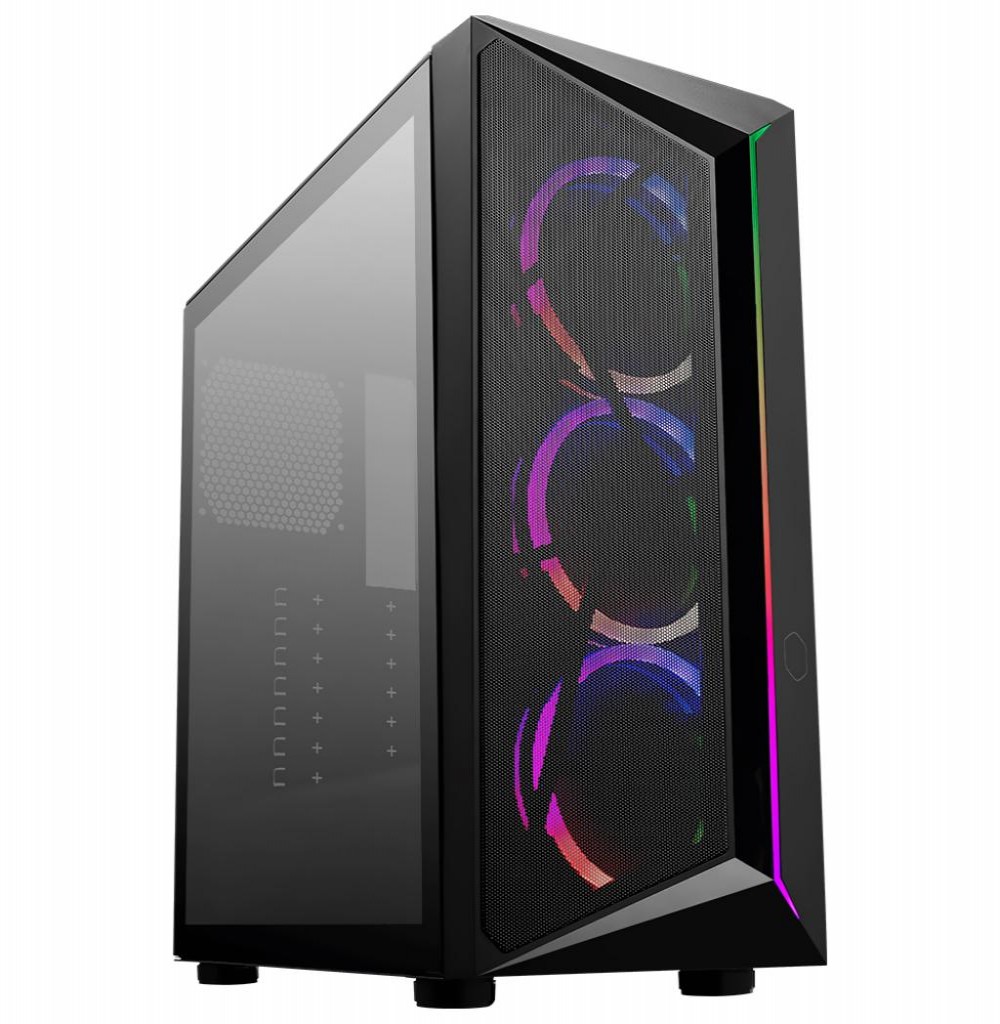 Gabinete Cooler Master CMP510 Preto ARGB Mid Tower CP510-KGNN-S00