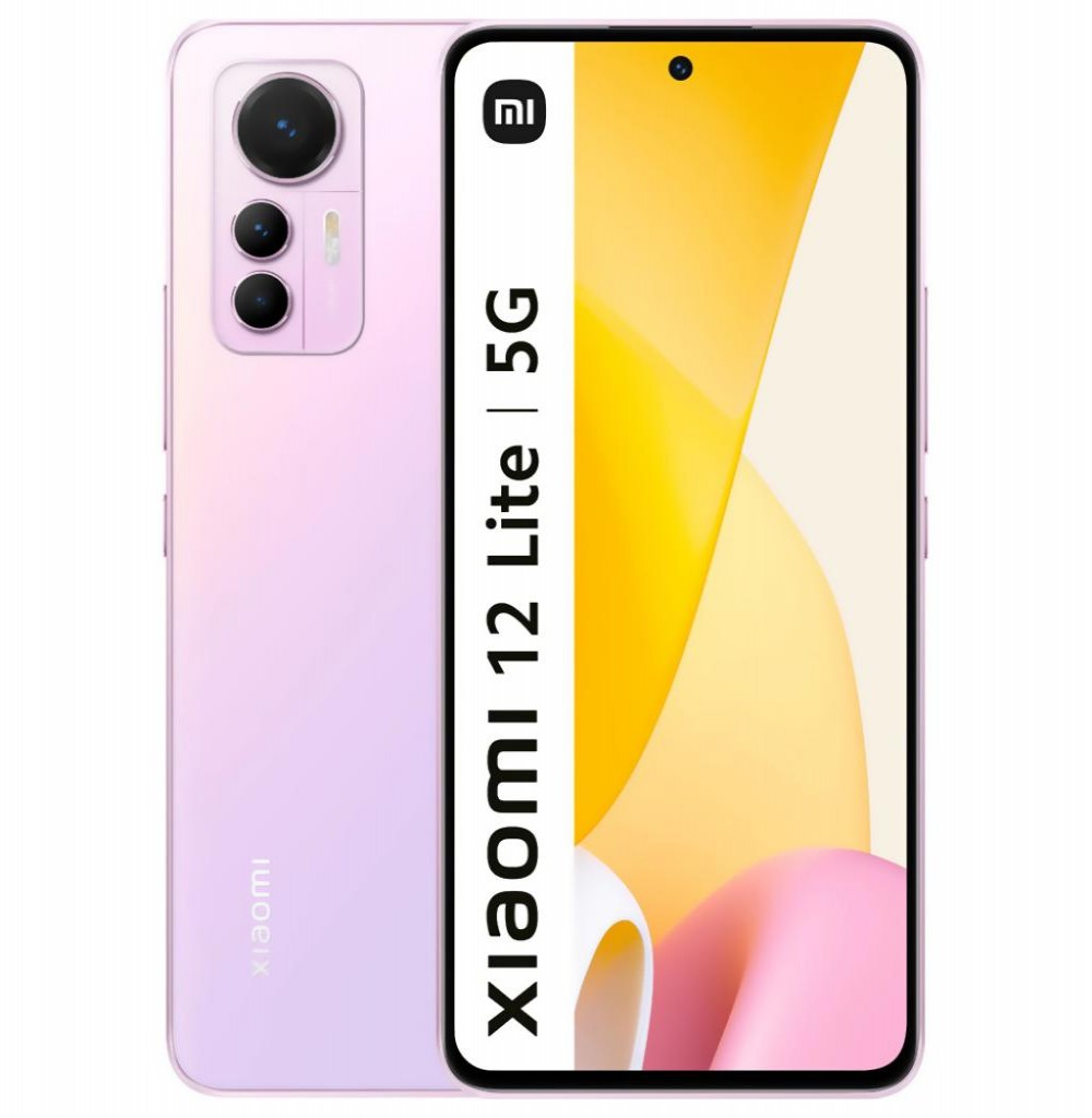 Celular Xiaomi 12 Lite 6/128GB 5G Rosa