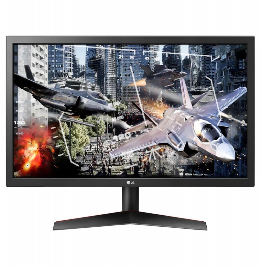 Monitor Led 24" LG 24GN50W-B GAMER FHD 144HZ 1MS