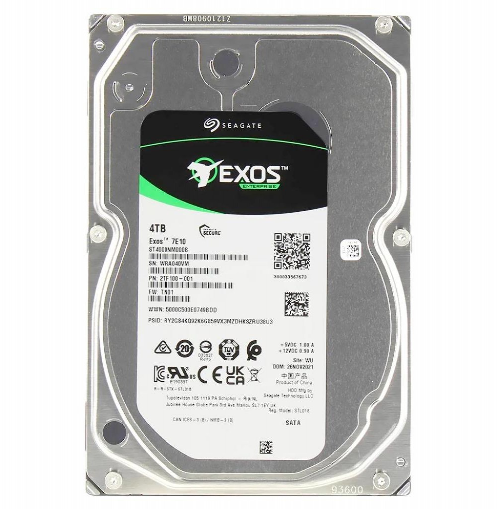 HD Sata3  4TB Seagate Enterprise Exos ST4000NM000B