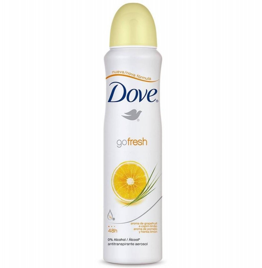 Desodorante Spray Dove Go Fresh Pomelo 48Hs 100 GR