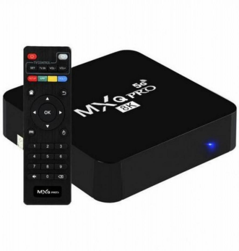 Receptor Digital IPTV BOX FLIX TV MX PRO 8K 8+128GB