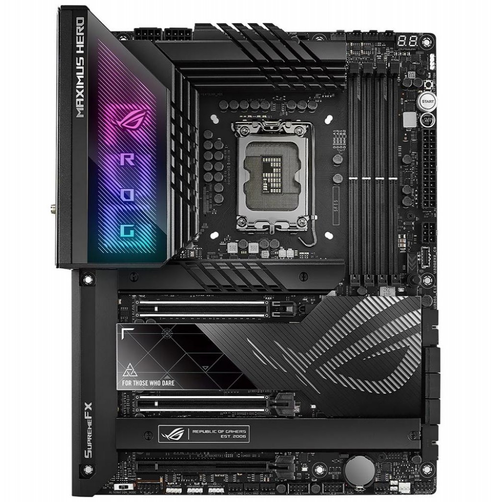 Placa Mae Intel (1700) Asus Z790 Rog Maximus Hero DDR5