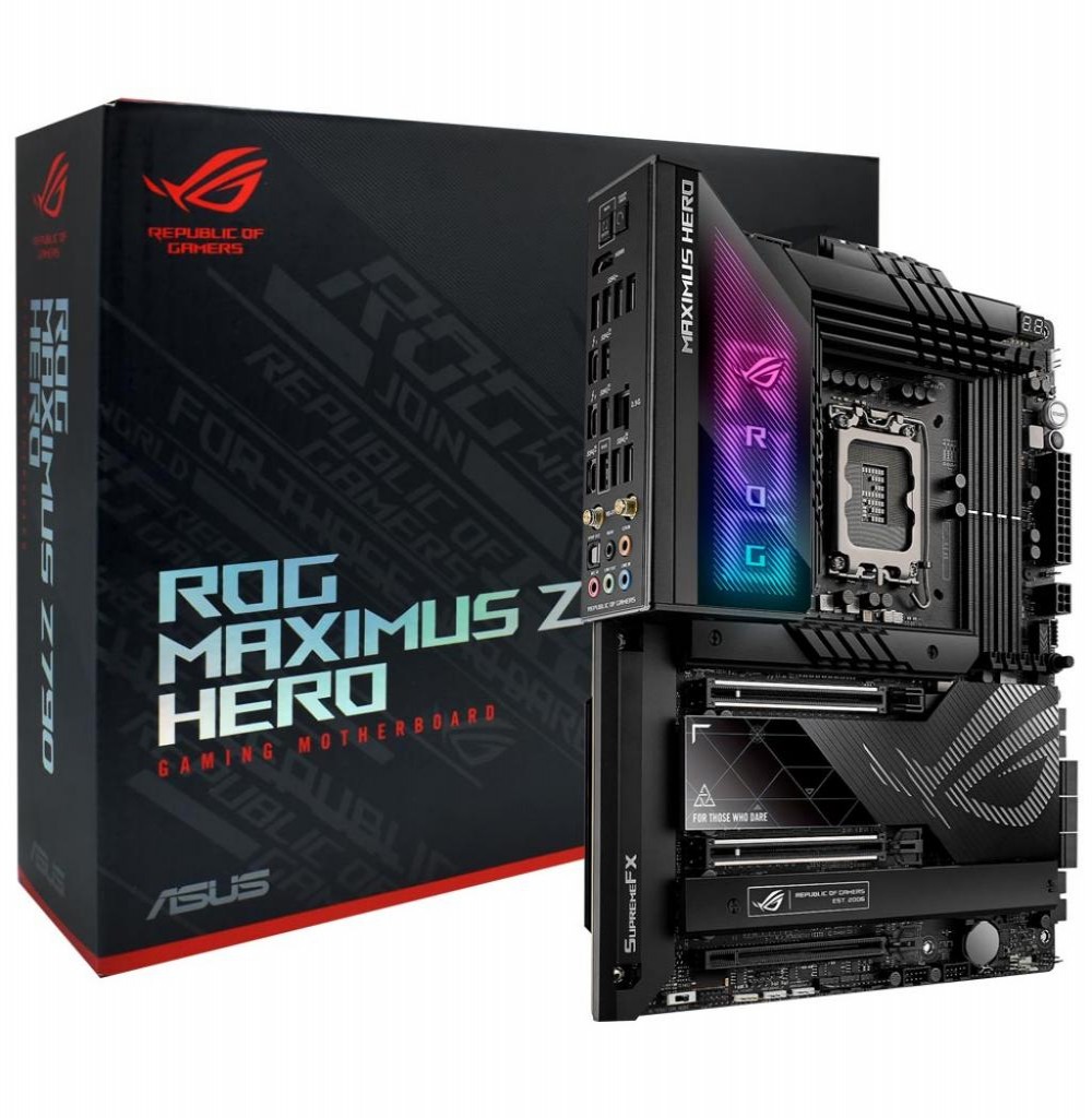 Placa Mae Intel (1700) Asus Z790 Rog Maximus Hero DDR5