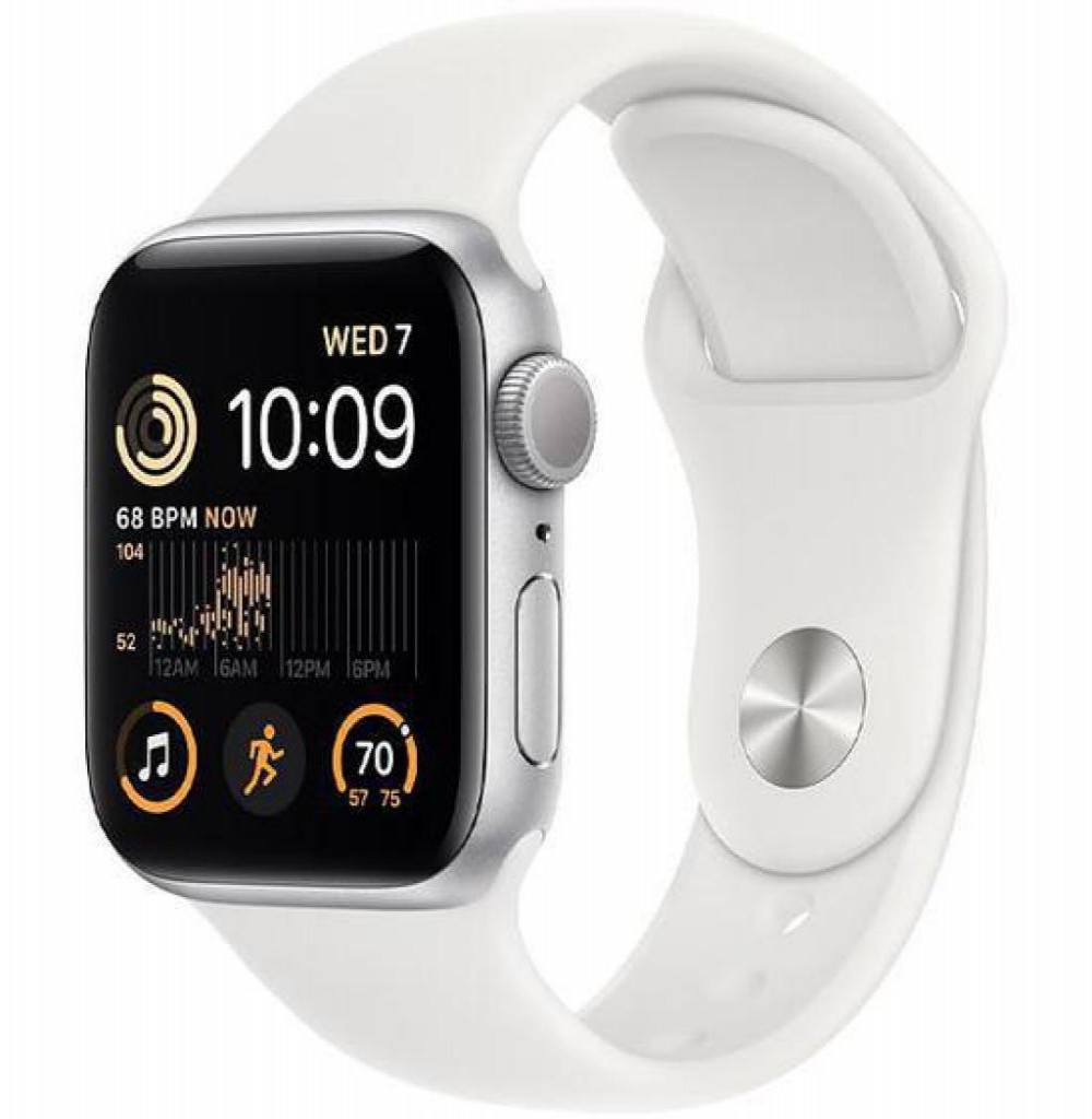 Relógio Apple Se  44MM 2022 MNTJ3LL/A Silver
