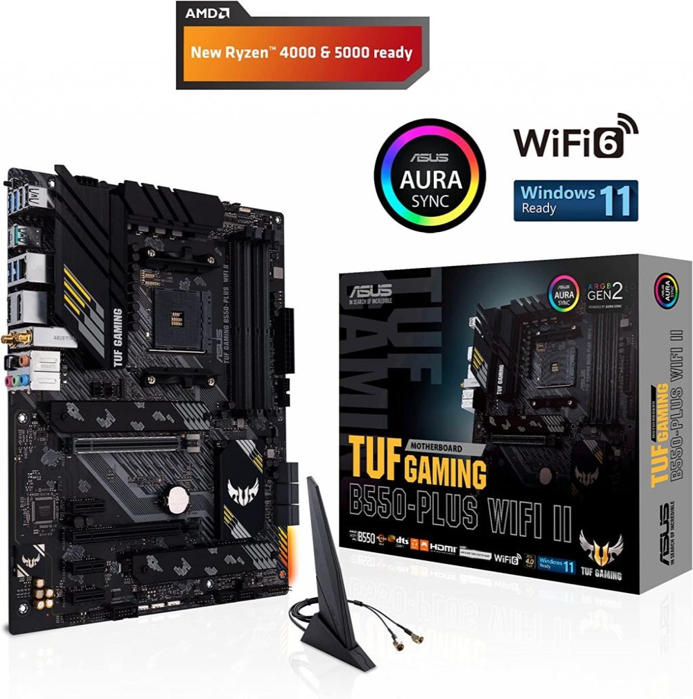 Placa Mae AMD (AM4) ASUS B550-PLUS II Tuf Gaming Wifi