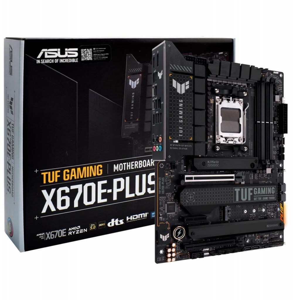 Placa Mae AMD (AM5) ASUS X670E-Plus Tuf Gaming Wifi