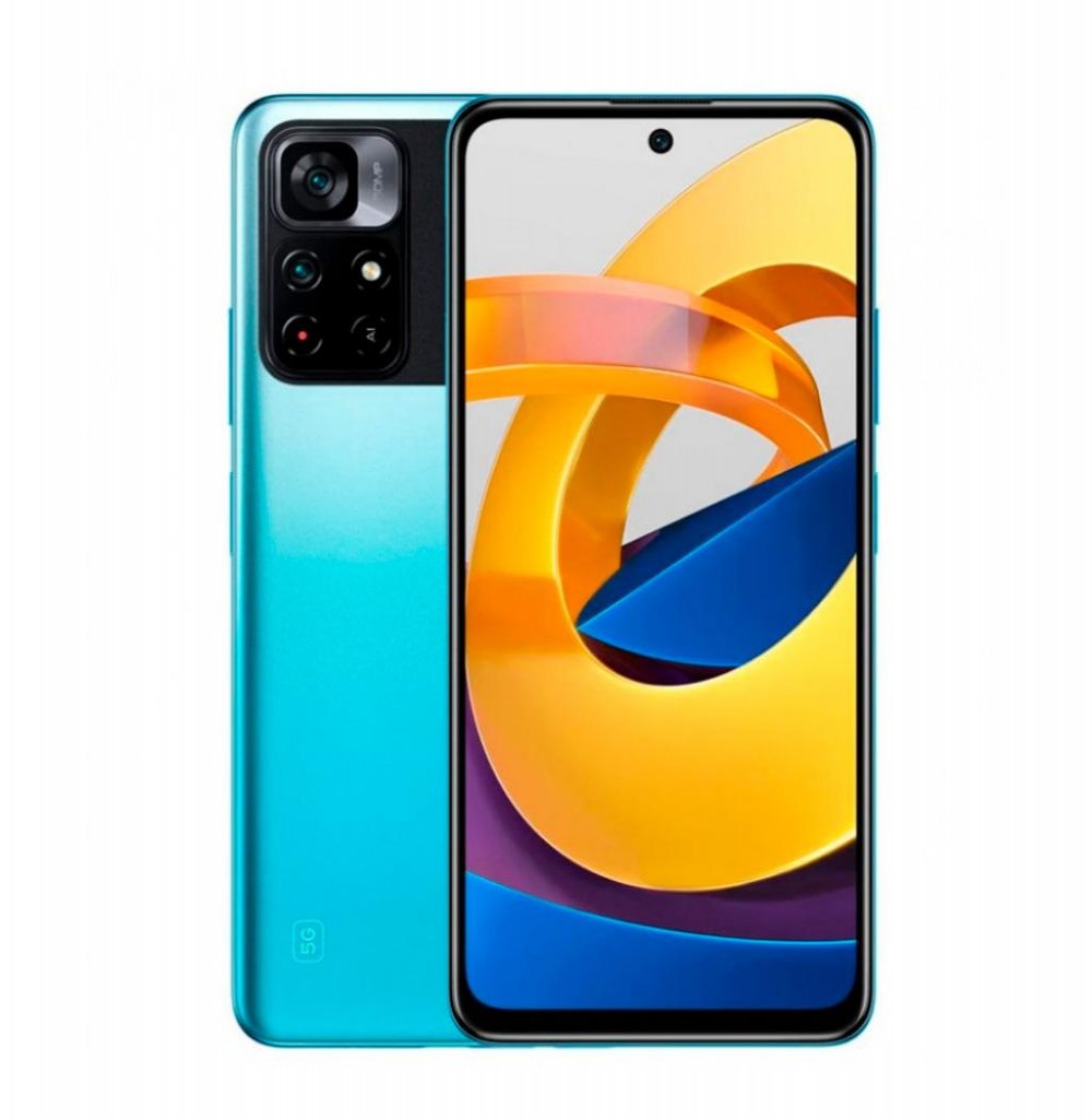 Celular Xiaomi Poco M4 Pro 6/128GB Azul Indu