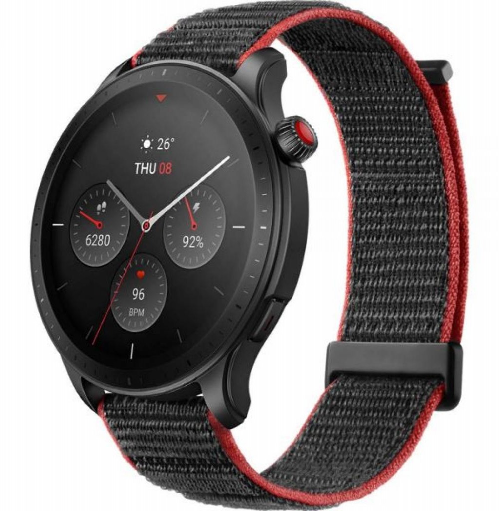 Relógio Xiaomi Amazfit GTR 4 A2166 Recetrack Gray