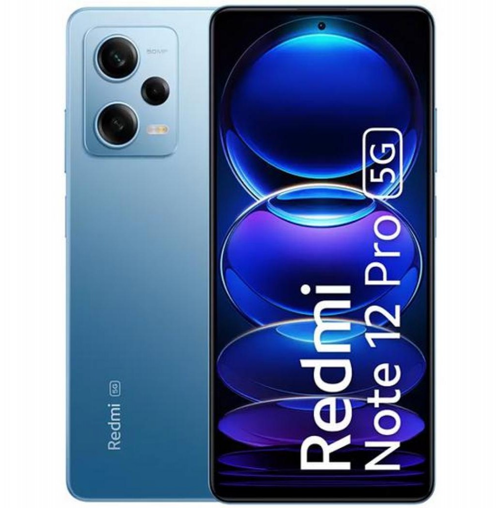 Celular Xiaomi Note 12 6/128GB 5G Azul Indu