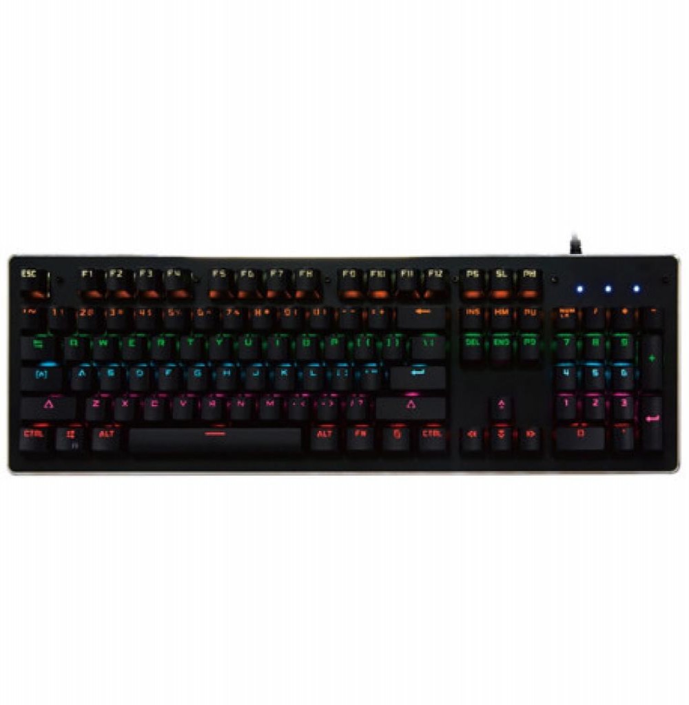 Teclado USB Satellite GK-302 Gamer Mecânico Espanhol