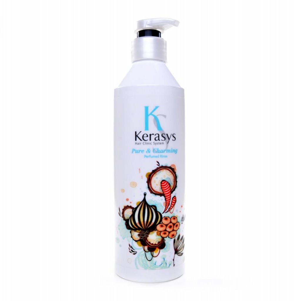 Condicionador Kerasys Hair Clinic System Perfumed Pure & Charming 600 ml